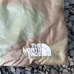 ノースフェイス ダウン マフラー 迷彩 カモフラージュ ポケッタブル ヌプシ