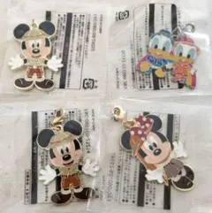 ミッキー・ミニー・ドナルド ・デイジー チャーム 4個セット