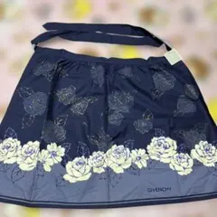 新品未使用　GIVENCHY 花柄エプロン ネイビーのサムネイル