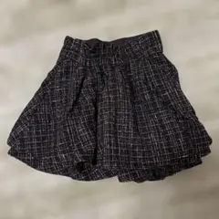 INGNI ツイードミニフレアスカート