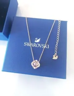 新品SWAROVSKI Sparkling ダンス ネックレス スワロフスキー