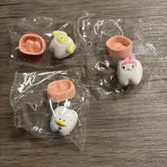 サンリオキャラクターズ みんなでなっちゃお！歯　3点セット