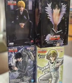 HUNTER×HUNTER　クラピカ　VS　クロロ　団長　幻影旅団　４点セット