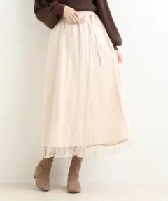 MAJESTIC LEGON ラップチュールセットスカート