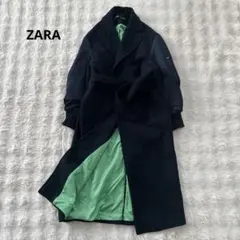 ZARA★マッチングボンバーコート ロングコート
