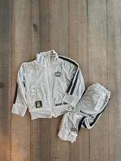 BABY DOLL set up 80 size グレー