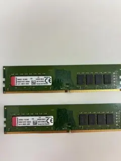 メモリ 16GB×2枚=32GB DDR4-2666 Kingston 動作保証 - メルカリ