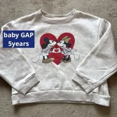 baby GAP Disney ミッキー ミニー トレーナー 5歳用のサムネイル