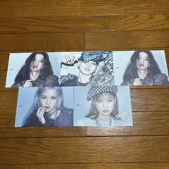 BLACKPINK FC限定　クリスマスグリーティングポストカード