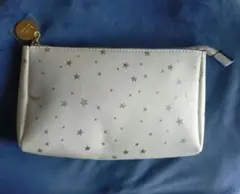 エスティローダー　ノベルティ　ポーチ　星柄　星座シール付き