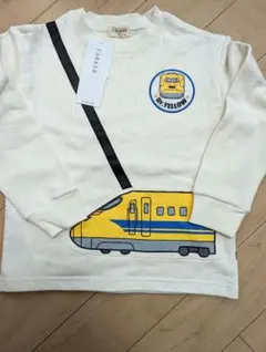 新品未使用☆新幹線☆ドクターイエロー☆ポシェットトレーナー