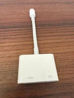 【美品】Apple純正 Lightning-Digital AVアダプタ