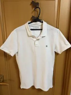 Calvin Klein Jeans ホワイトポロシャツ M