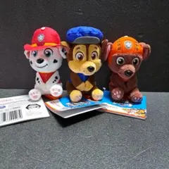 パウ・パトロール ちょこんとおすわり マスコット　チェイス　マーシャル　ズーマ