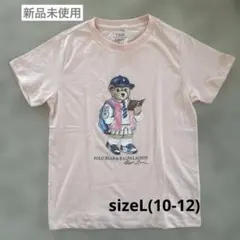 Polo Ralph Lauren サーモンピンク Tシャツ L(10-12)