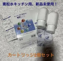 素粒水 交換用カートリッジ 2個セット！　未開封、未使用品！ 2026年最新】素粒水 カートリッジの人気アイテム - メルカリ