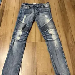 LA発　KDNK 114 1411 スキニーデニム　ミニマル　mnml