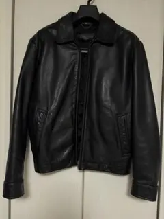 OLDGAP ブラック レザージャケット Mint 優良皮革 L Y2K OLD GAP レザージャケット オールドギャップ 黒