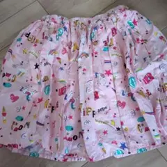 ユニコーン柄 ハーフパンツ 140　グローバルワーク