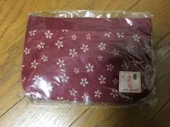 ポーチ レディース  華粋染 和選 日本製 和風 日本風 赤
