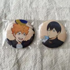 ハイキュー TOHO 缶バッジ JF2025 日向翔陽 影山飛雄