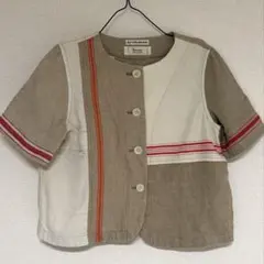 ［ぽれぽれ様専用］TIGRE BROCANTE半袖リネンシャツのサムネイル