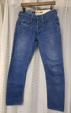 【美品】DENHAM　450本限定　CROSSBACK　MIJZIGBK　W32 美品】DENHAM450本限定CROSSBACKMIJZIGBKW32