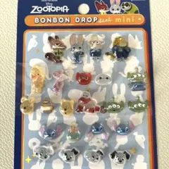 正規品ボンボンドロップシール　ズートピア　プーさん　エイリアン　ベイマックス