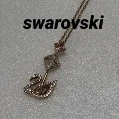Swarovski 白鳥デザイン ネックレス