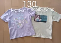 GLOBALWORK　Right-on　Tシャツ　130 　すみっコぐらし　ベル