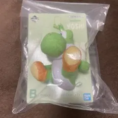一番くじ B賞 ヨッシー ぬいぐるみマスコット 緑