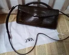 ZAGLIANI ザリアーニ 本革 特殊素材型押し ショルダーバッグ 茶 ZAGLIANI ザリアーニ 本革 特殊素材型押し ショルダーバッグ 茶 - メルカリ