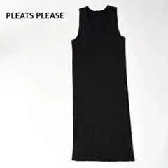 2026年最新】PLEATS PLEASE レディース ノースリーブひざ丈ワンピース
