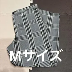 ジーユー　GU メンズ　スマートアンクルパンツ　チェック柄　Mサイズ