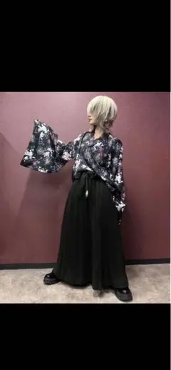 NieR ニーア 九尾刺繍袴風ユニセックススカートのサムネイル