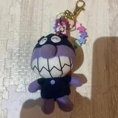 ばいきんまん バイキンマン ぬいぐるみ ストラップ 星チャーム付き