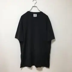 【Y-3】Tシャツ　半袖　オーバーサイズ　ブラック　L メンズ　ストライプ