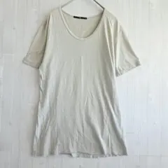 HARE 半袖Tシャツ M 日本製 モダール Uネック 薄手のサムネイル