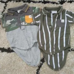 next baby ロンパース 4点セット