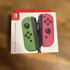 JOY-CON (L)/(R) ネオングリーン　ネオンピンク