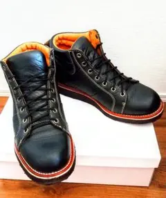 チペワ　モンキーブーツ　8.5 最終価格 希少】CHIPPEWA チペワ モンキーブーツ ブラウン ベージュ