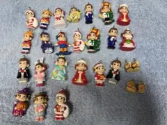 レトロ 不二家 ミニミニペコちゃん キーホルダーまとめ売りセット