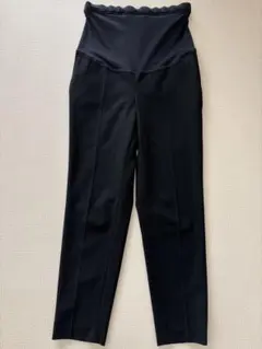 UNIQLO スマートアンクルマタニティパンツ ブラック