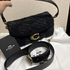 【未使用級✨】COACHタビー26・ベルトバッグ（ボディバッグ）（黒） 中古・古着通販】COACH (コーチ) タビー ベルト バッグ ブラック