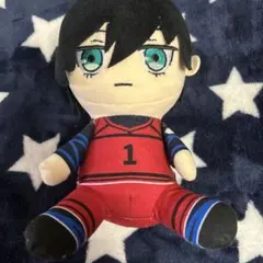 ブルーロック　お座りぬいぐるみ　糸師凛　Sサイズ