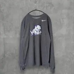 NIKE ナイキ 長袖カットソー グレー プリントのサムネイル