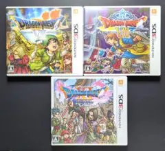 【箱・説明書付き】ドラゴンクエストⅦ・Ⅷ・Ⅺ　3点セット　動作確認済み