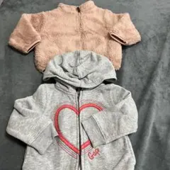 babyGAP フード付きトレーナー セット80cm 12-18ヶ月