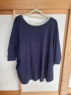 earth music&ecology ネイビー チュニック