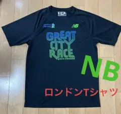 メンズ　ニューバランス　Tシャツ　ロンドン　マラソン